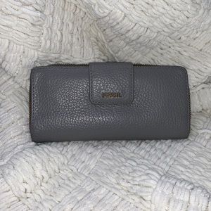 Grey fossil pocket book